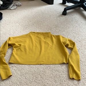 Mustard Crop Top | Missguided